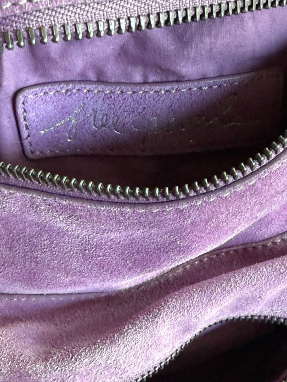 Free People Oxford Suede Sling Bag Orchid - Picture 6 of 6